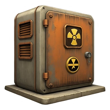 fallout bunker sticker