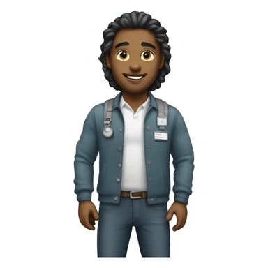 Job at university sticker