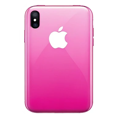 Pink iPhone  sticker