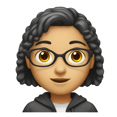 student girl sticker