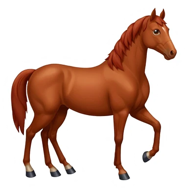 The red horse 2026 sticker