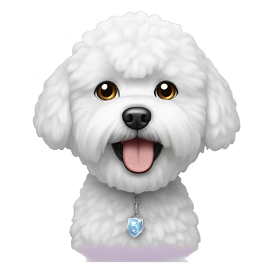 Bichon froze sticker