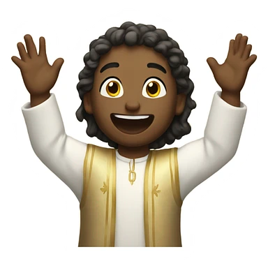 Praising the lord sticker