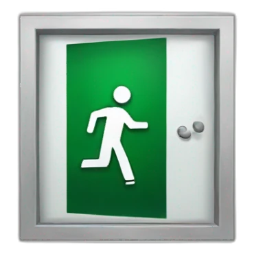 emergency-exit sticker