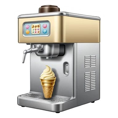 Ice cream machine  sticker