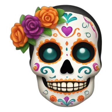 Dia de los Muertos sticker