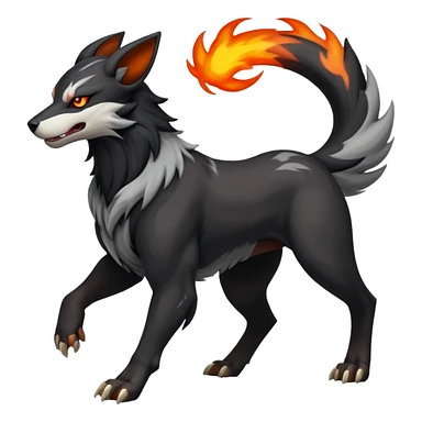 Houndoom-Mightyena (full body) sticker