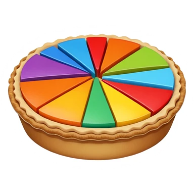 pie chart sticker