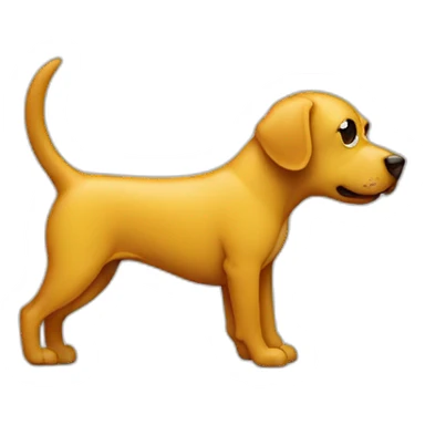 Dog pee sticker