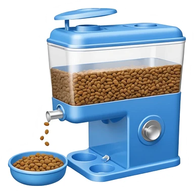dog food dispenser sticker
