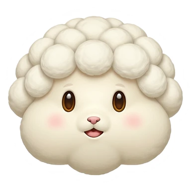 ivory puff sticker