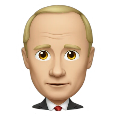 Putin sarcastic sticker