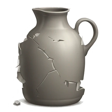 broken jug sticker