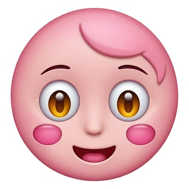 Pink couquete emoji sticker