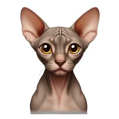 Brown Sphynx  sticker