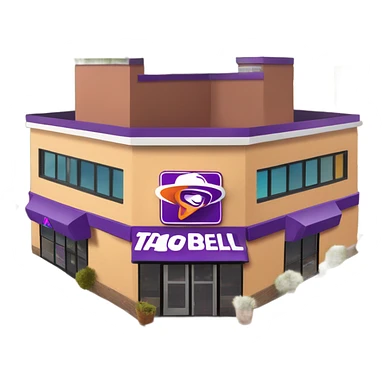 Taco bell sticker