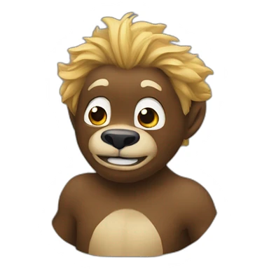 brindibou qui rigole sticker