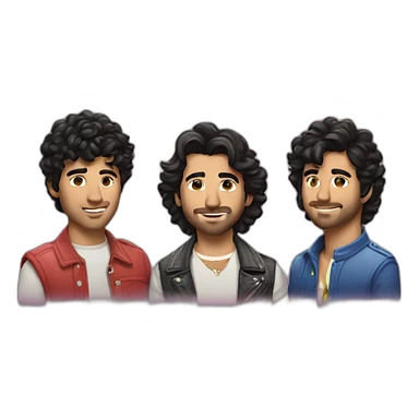 Jonas brother band sticker