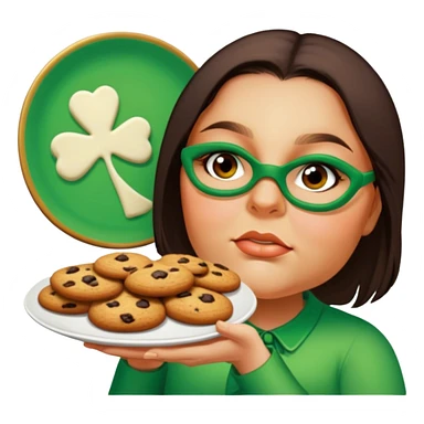 Irish Cookie sticker