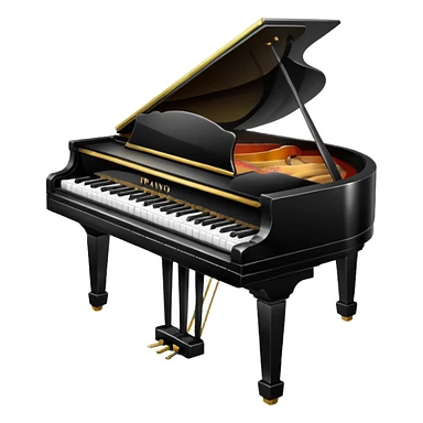 piano sticker