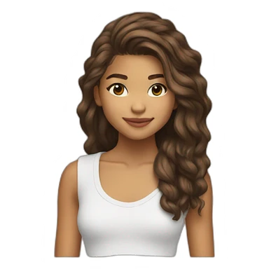 zendaya young sticker