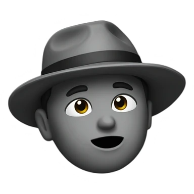 Noir qui cours sticker