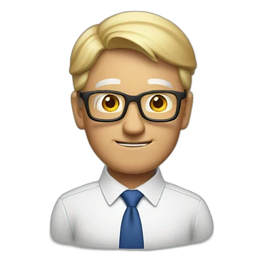 Tim Cook with question mark sticker