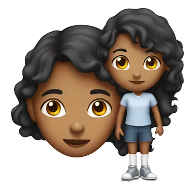 girl with stanley sticker