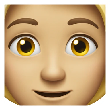 Smile com olheira sticker