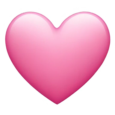 Pink heart sticker