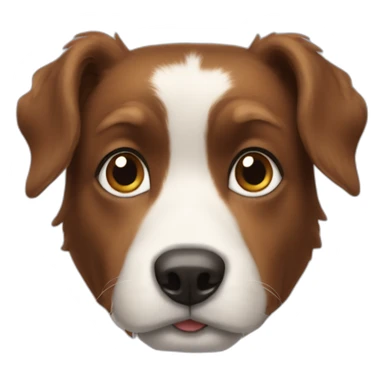 François the dog sticker