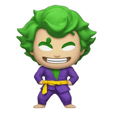 joker jiu-jitsu  sticker