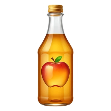 jus de pommes en bouteille sticker