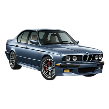 bmw m5 with albanian sticker