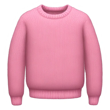 Pink sweater  sticker