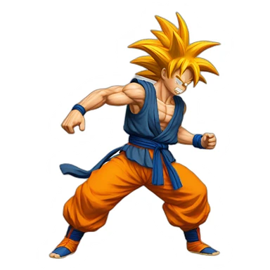 dancing goku sticker