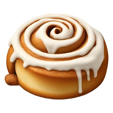Cinnamon scroll sticker