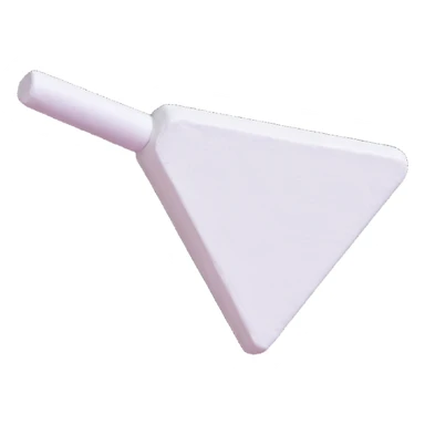 minimalist white piece of chalk with a small white streak behind it showing the chalk is drawing, simple and clear sticker