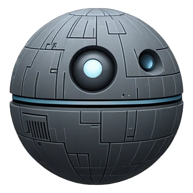 deathstar blueberry sticker