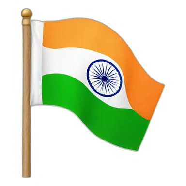 Indian flag sticker
