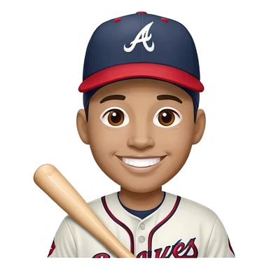 Atlanta Braves super fan sticker