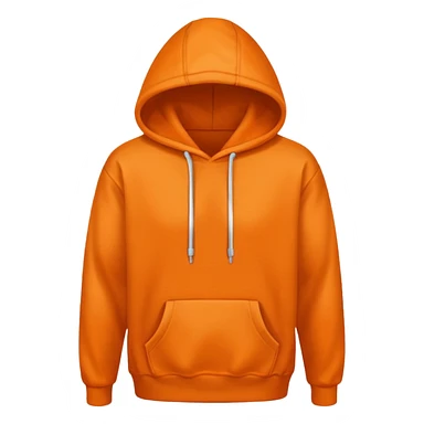orange hoodie sticker