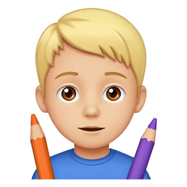 kid art sticker