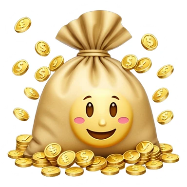 Money Bag / Coins / Dollar	Balance, Total Assets

Modern EMojis sticker