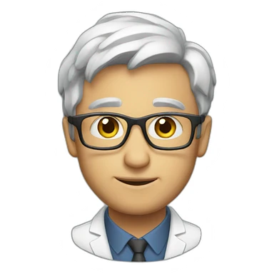 Prof beau sticker