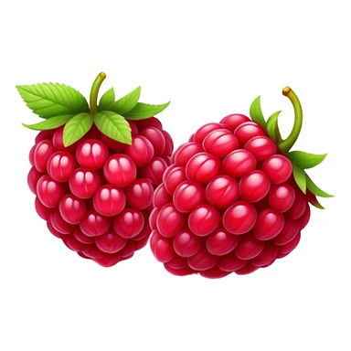 raspberry fruit sticker