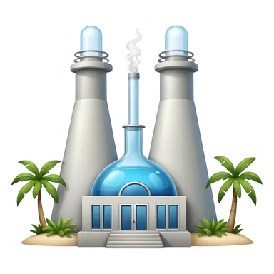 buildings of a laboratory like CRIOBE in French Polynesia
 sticker