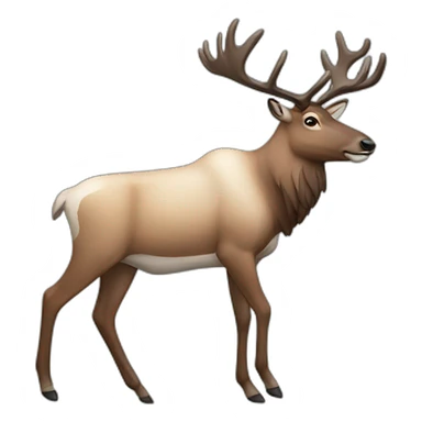 Full body Caribou sticker