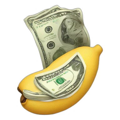 Food and money sticker