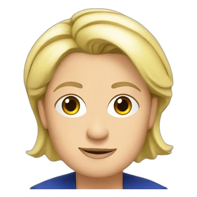 le pen sticker